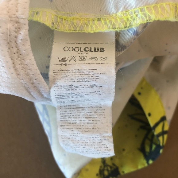 COOL CLUB BY SMYK Trunk Shorts Kids Size 176CM 26inch Yellow Pineapple Print - Picture 8 of 11